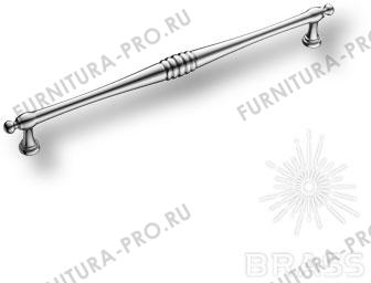 Ручка скоба современная классика, глянцевый хром 224 мм BU 004.224.07 фото, цена 1 470 руб.
