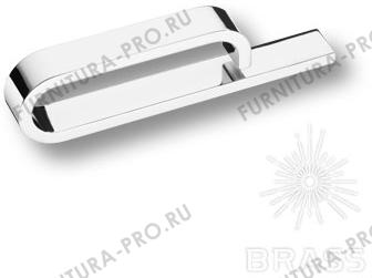 Ручка скоба современная классика, глянцевый хром 64 мм KT 015.64.07 фото, цена 1 440 руб.