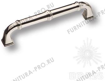 Ручка скоба современная классика, глянцевый никель 128 мм 4224 0128 PN фото, цена 1 160 руб.