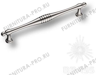 Ручка скоба современная классика, глянцевый никель 160 мм BU 004.160.42 фото, цена 1 260 руб.