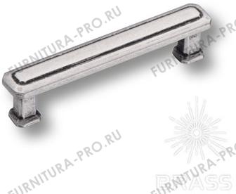 Ручка скоба современная классика, старое серебро 96 мм 1101 096MP14 фото, цена 1 295 руб.