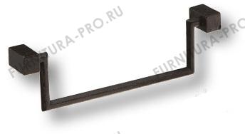 Ручка скоба, цвет черный 96 мм 4597-66 фото, цена 490 руб.