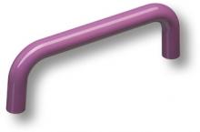 Ручка скоба, цвет фиолетовый глянцевый 96 мм 627MO фото, цена 200 руб.