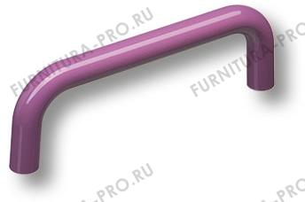 Ручка скоба, цвет фиолетовый глянцевый 96 мм 627MO фото, цена 200 руб.
