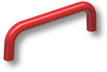 Ручка скоба, цвет красный глянцевый 96 мм 627RJ фото, цена 200 руб.