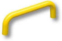 Ручка скоба, цвет желтый глянцевый 96 мм 627AM фото, цена 200 руб.