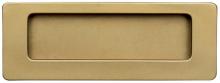 Ручка врезная 113мм, отделка золото матовое 3702-200 фото, цена 1 140 руб.