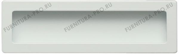 Ручка врезная 128мм, отделка белый матовый 8.1183.0128.0270-0270 фото, цена 860 руб.