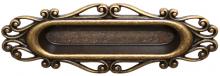 Ручка врезная 96мм, отделка бронза "Флоренция" 15258Z13400.09 фото, цена 340 руб.