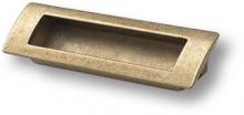 Ручка врезная, старая бронза 96 мм EMBUT96-22 фото, цена 400 руб.