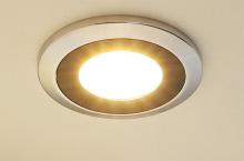 Светильник LED Abisso, 3W/350мА, 6500K, отделка хром глянец/черный HW.004.021 фото, цена 710 руб.