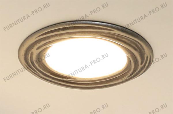 Светильник LED Hypnose, 3W/12V, 3000K, отделка олово античное 1296029B фото, цена 3 280 руб.