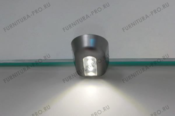 Светильник LED RaggioV 4.5, 0.2W/12V, 4500K, отделка под алюминий HW.005.045 фото, цена 800 руб.
