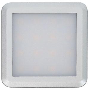 Светильник LED Square 2, 1,5W/12V, 3000K, отделка под алюминий MM.011.006 фото, цена 400 руб.