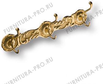 Вешалка "Барокко" на 3 крючка, латунь 00102 фото, цена 6 895 руб.
